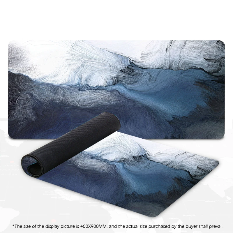 Mousepad Xl Extended - เกมขนาดใหญ่Mousepad XLคีย์บอร์ดGamerเมาส์Padบนตารางความเร็วโต๊ะขยาย 900X400 สํานักงานลื่นยางแผ่นรองเม้าส์