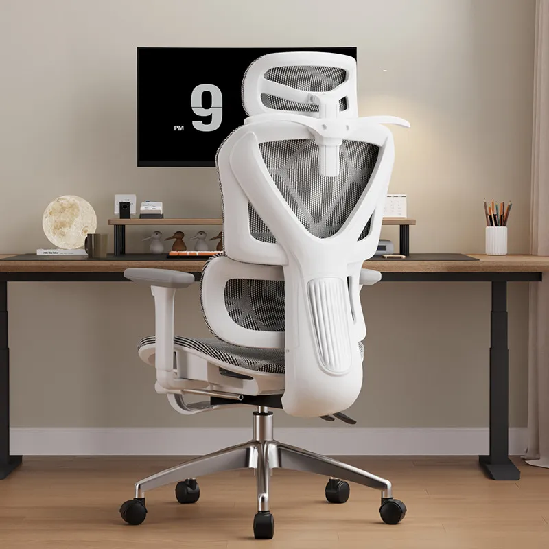 Home Office Ergonomics - เก้าอี้คอมพิวเตอร์ตามหลักสรีรศาสตร์ เก้าอี้เล่นเกมอีสปอร์ตพร้อมที่รองรับหลังส่วนเอว เก้าอี้สำนักงานพนักพิงแบบกลวง จัดส่งถึงบ้าน