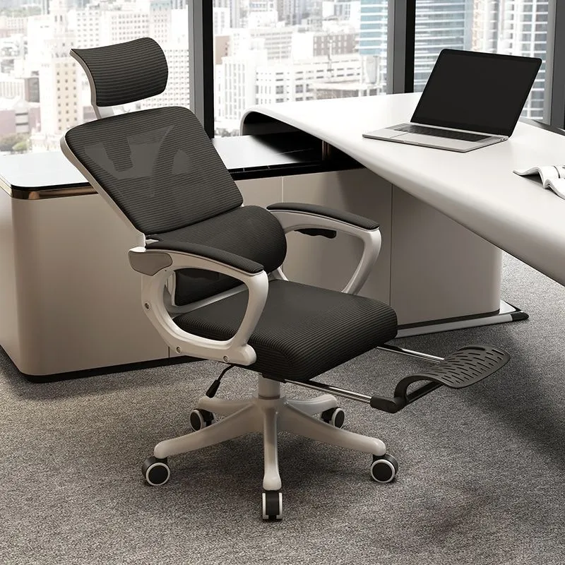 Home Office Student - เก้าอี้สำนักงานเพื่อสุขภาพสำหรับใช้งานคอมพิวเตอร์ที่บ้าน นั่งสบาย รองรับการนั่งนาน เหมาะสำหรับนักเรียน นักศึกษา ปรับเอนได้
