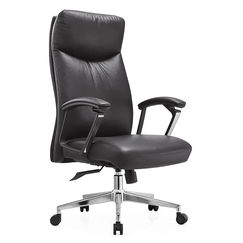 Home Office Ergonomics - เก้าอี้คอมพิวเตอร์ตามหลักสรีรศาสตร์ เก้าอี้หนังสำหรับโฮมออฟฟิศ เก้าอี้ผู้บริหารที่นั่งสบาย เหมาะสำหรับนักธุรกิจ ผู้จัดการ ใช้ทำงานที่โต๊ะ