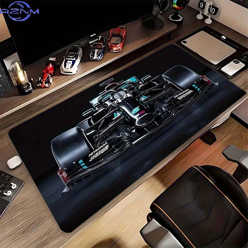 Mousepad Xl Extended - แผ่นรองเมาส์ขนาดใหญ่ลายรถแข่งสุดเท่ แผ่นรองโต๊ะกันลื่น พรมสำนักงาน อุปกรณ์เสริมคอมพิวเตอร์ แผ่นรองเมาส์สำหรับเล่นเกม แผ่นรองเมาส์ขนาดใหญ่พิเศษ