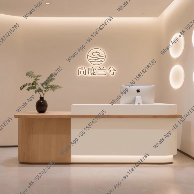 Home Office Tienda - เคาน์เตอร์ประชาสัมพันธ์ โต๊ะต้อนรับ บริการคุณภาพ จุดให้บริการลูกค้า โต๊ะต้อนรับ ดีไซน์สวยงาม