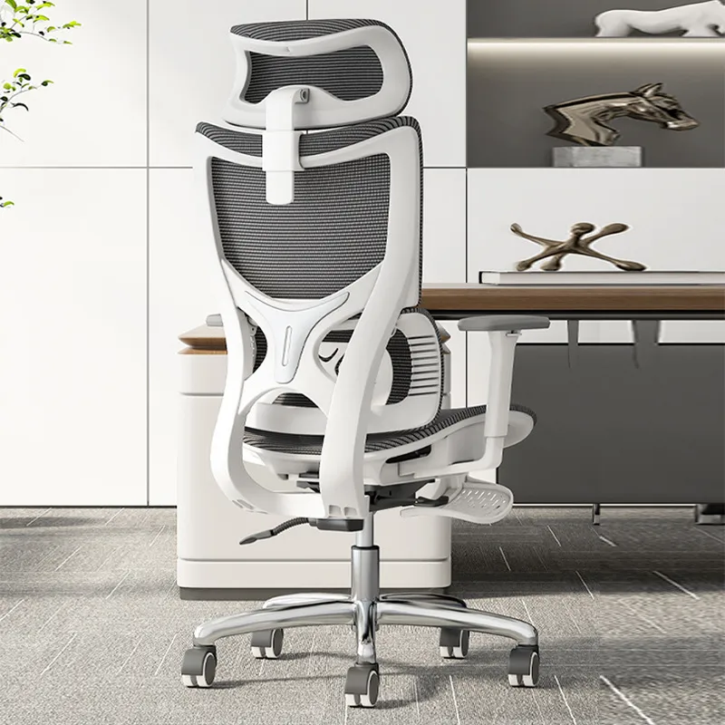 Home Office Ergonomics - เก้าอี้สำนักงานคอมพิวเตอร์ตามหลักสรีรศาสตร์ เก้าอี้เล่นเกมอีสปอร์ตสำหรับใช้ในบ้าน ปรับเอนได้ ยกขึ้นลงได้ เหมาะสำหรับนั่งทำงานนานๆ นั่งสบาย