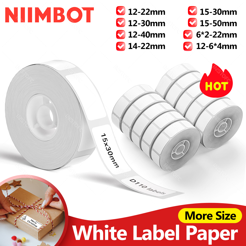 Label Maker Machine - Niimbot D11 ป้ายสติกเกอร์ D110 D11H D110M