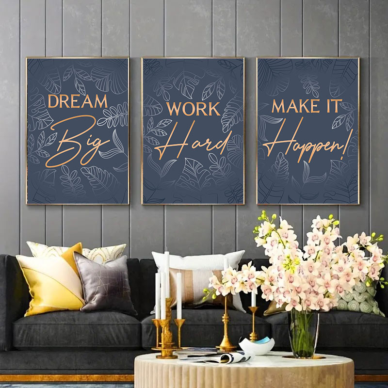 โมเดิร์นคําคมสร้างแรงบันดาลใจผ - Home Office Room Inspiration บทวิจารณ์และราคา
