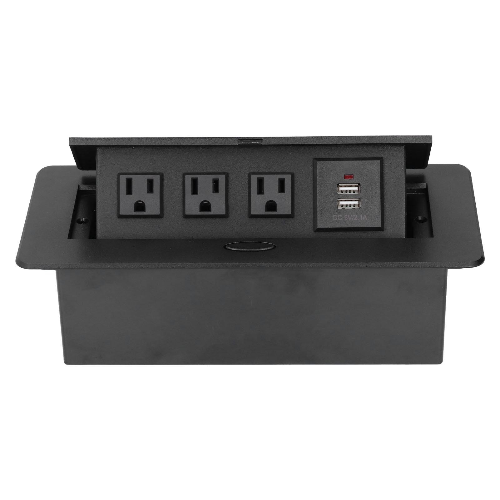 ปลั๊กไฟเปิดช้ากันน้ำโมเดิร์นรา - Power Strip Desk บทวิจารณ์และราคา