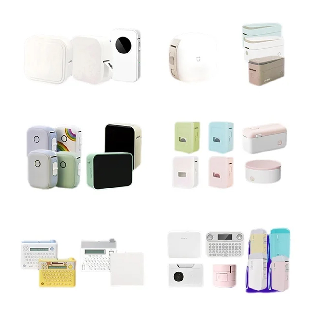 กระดาษสติกเกอร์ฉลากสีขาว 5 ชิ้ - Label Maker Machine บทวิจารณ์และราคา