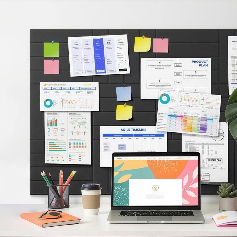 Cork Board ขนาดใหญ่ทางเลือก Fe - Home Office Alternative บทวิจารณ์และราคา
