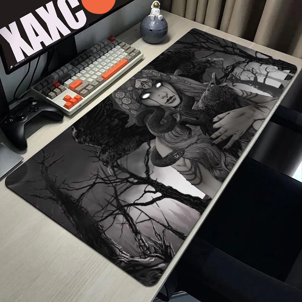 แผ่นรองเมาส์ลายภาพวาดแนวโกธิค  - Home Office Alternative บทวิจารณ์และราคา