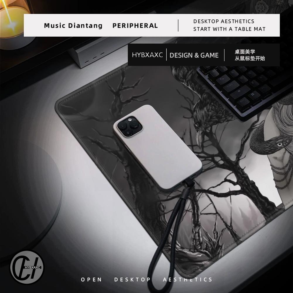 แผ่นรองเมาส์ลายภาพวาดแนวโกธิค  - Home Office Alternative บทวิจารณ์และราคา