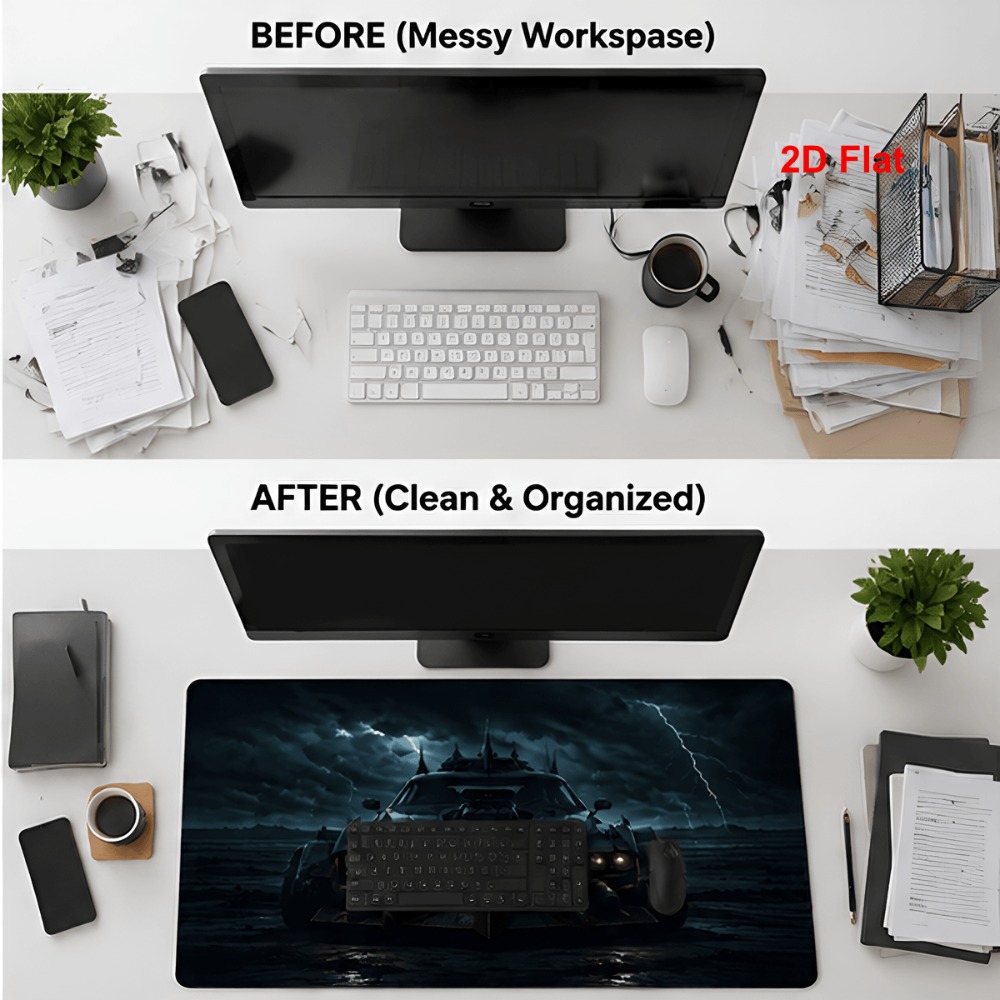 แผ่นรองเมาส์ขนาดใหญ่, ลายรถแฟน - Mousepad Xl Extended บทวิจารณ์และราคา
