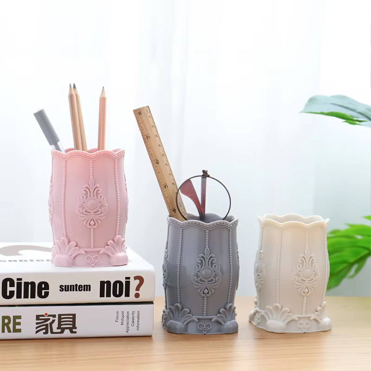 ที่ใส่แปรงแต่งหน้า/ปากกา ดีไซน - Home Office Student บทวิจารณ์และราคา