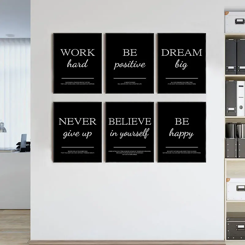 ภาพพิมพ์ศิลปะเพชรคำคมสร้างแรงบ - Home Office Room Inspiration บทวิจารณ์และราคา