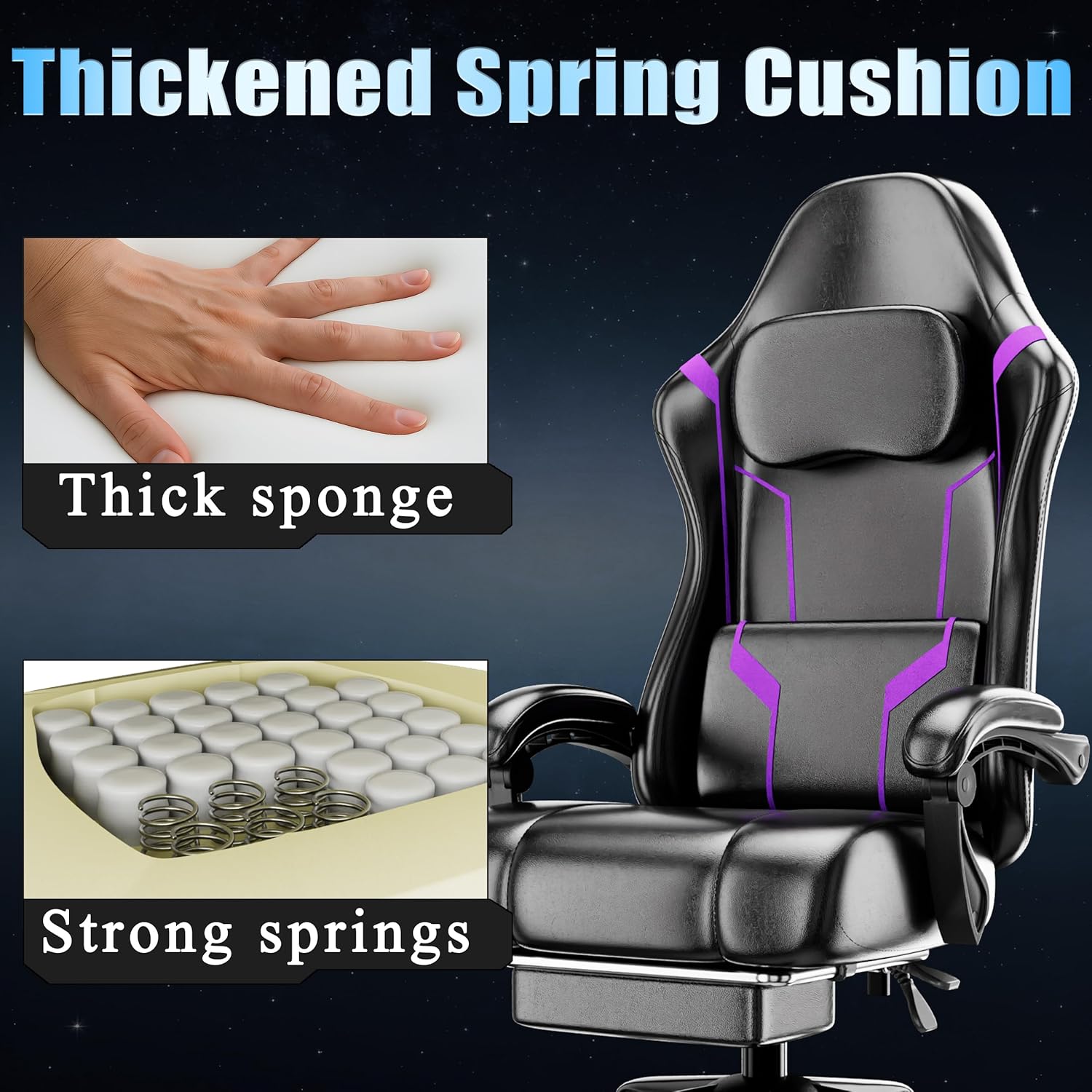 เก้าอี้เล่นเกมตามหลักสรีรศาสตร - Home Office Ergonomics บทวิจารณ์และราคา