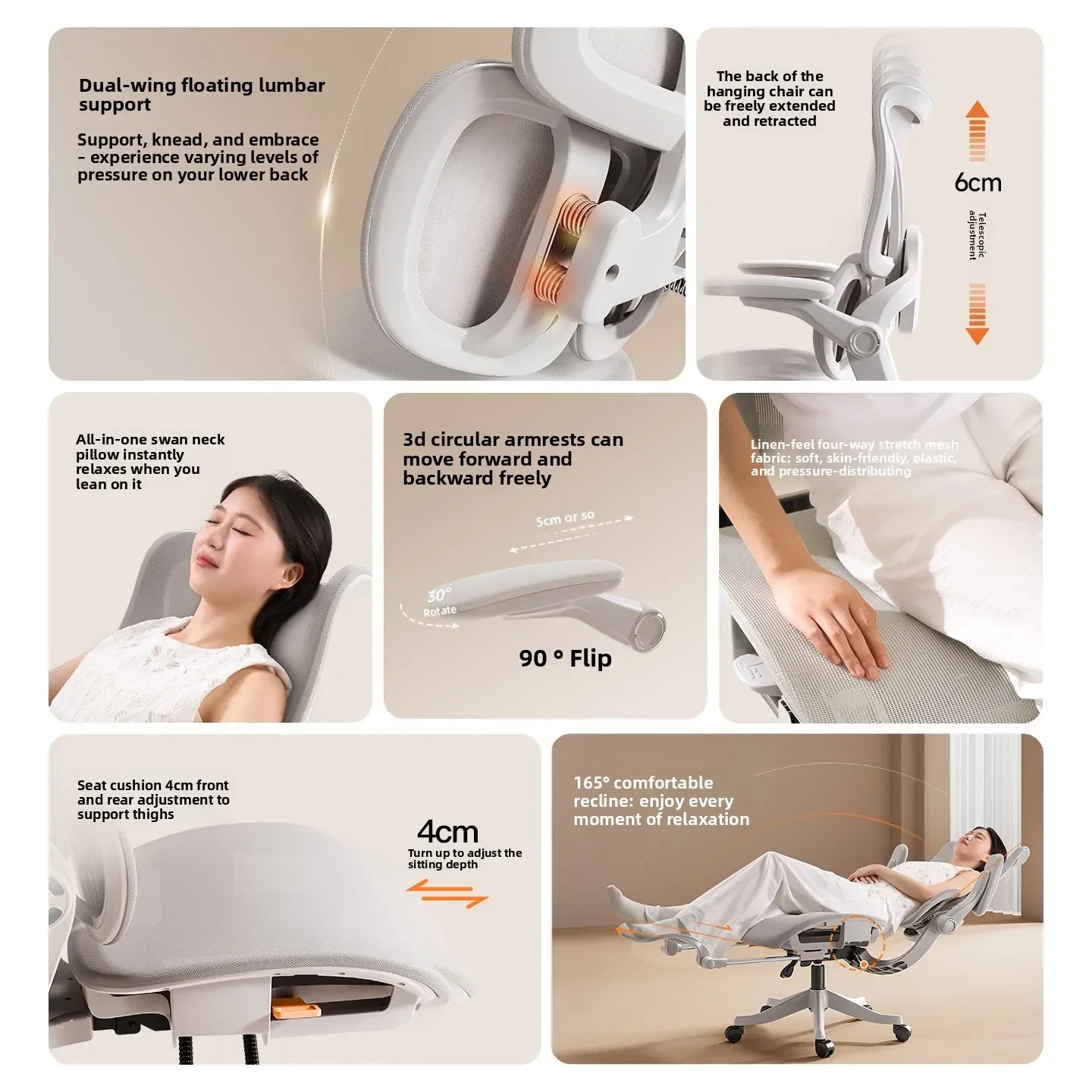 เก้าอี้เออร์กอนอมิกส์รุ่นใหม่  - Home Office Ergonomics บทวิจารณ์และราคา