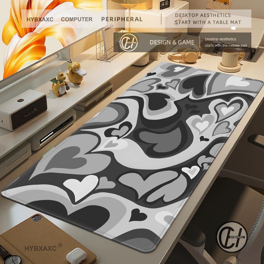 แผ่นรองเมาส์กันลื่นลายหัวใจสีแ - Mousepad Xl Extended บทวิจารณ์และราคา
