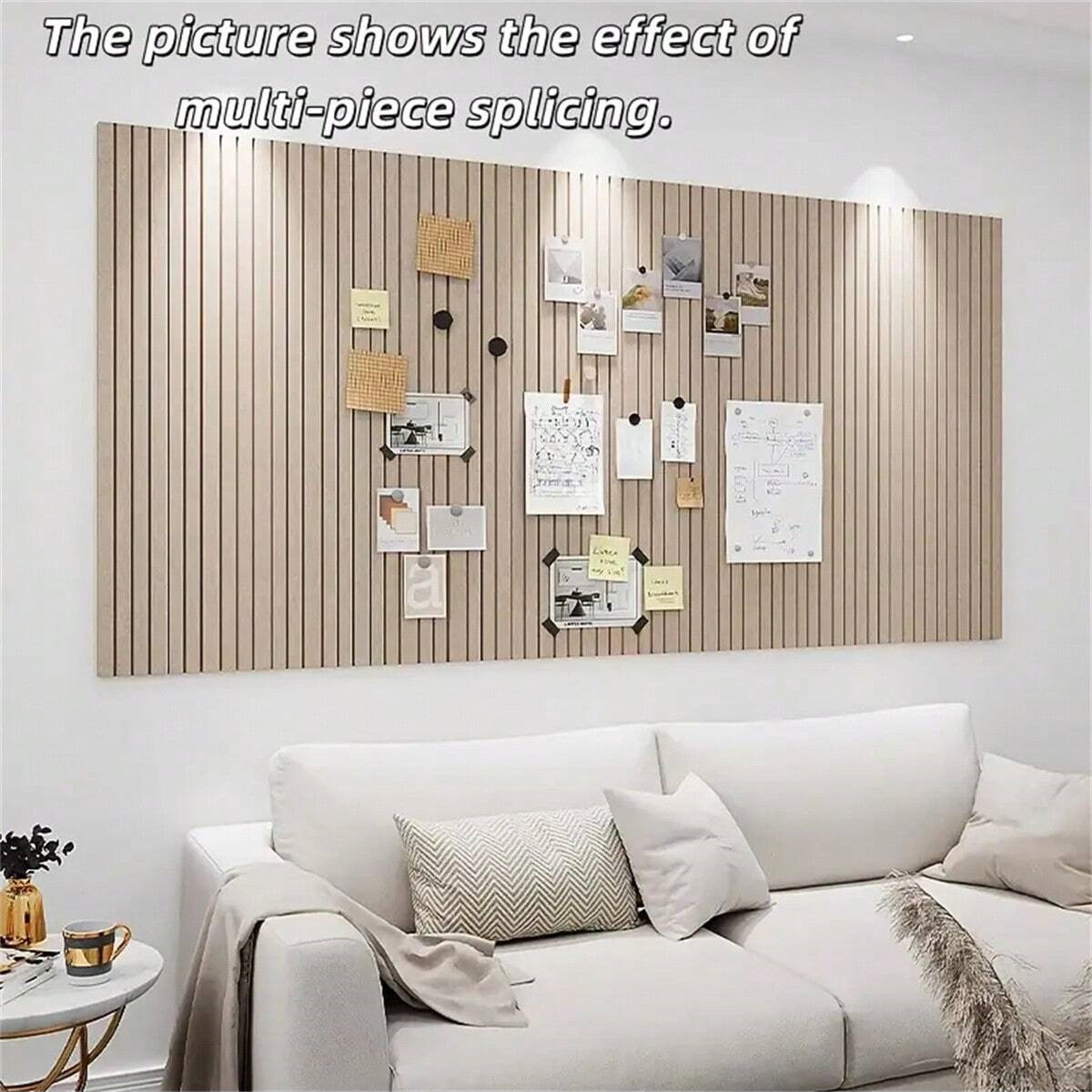 แผ่นผนังสักหลาดขนาดใหญ่ 6 ชิ้น - Home Office Alternative บทวิจารณ์และราคา