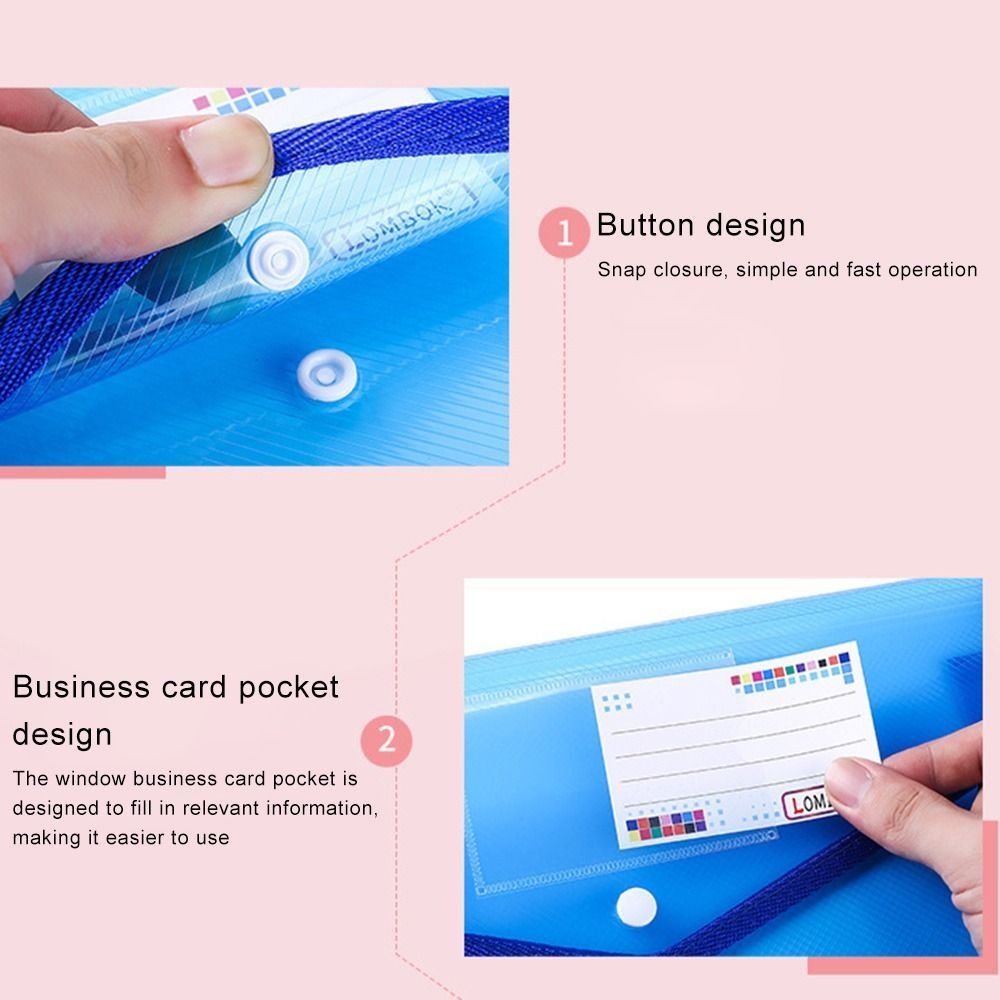1-10PCS กันน้ำ A4 A5 แฟ้มเอกสา - Home Office Student บทวิจารณ์และราคา