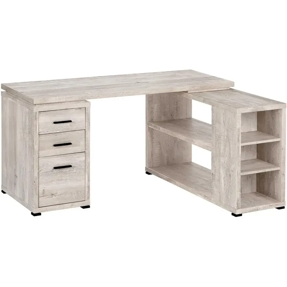 โต๊ะทำงานรูปตัว L ขนาด 60 นิ้ว - Home Office L Shaped Desk บทวิจารณ์และราคา