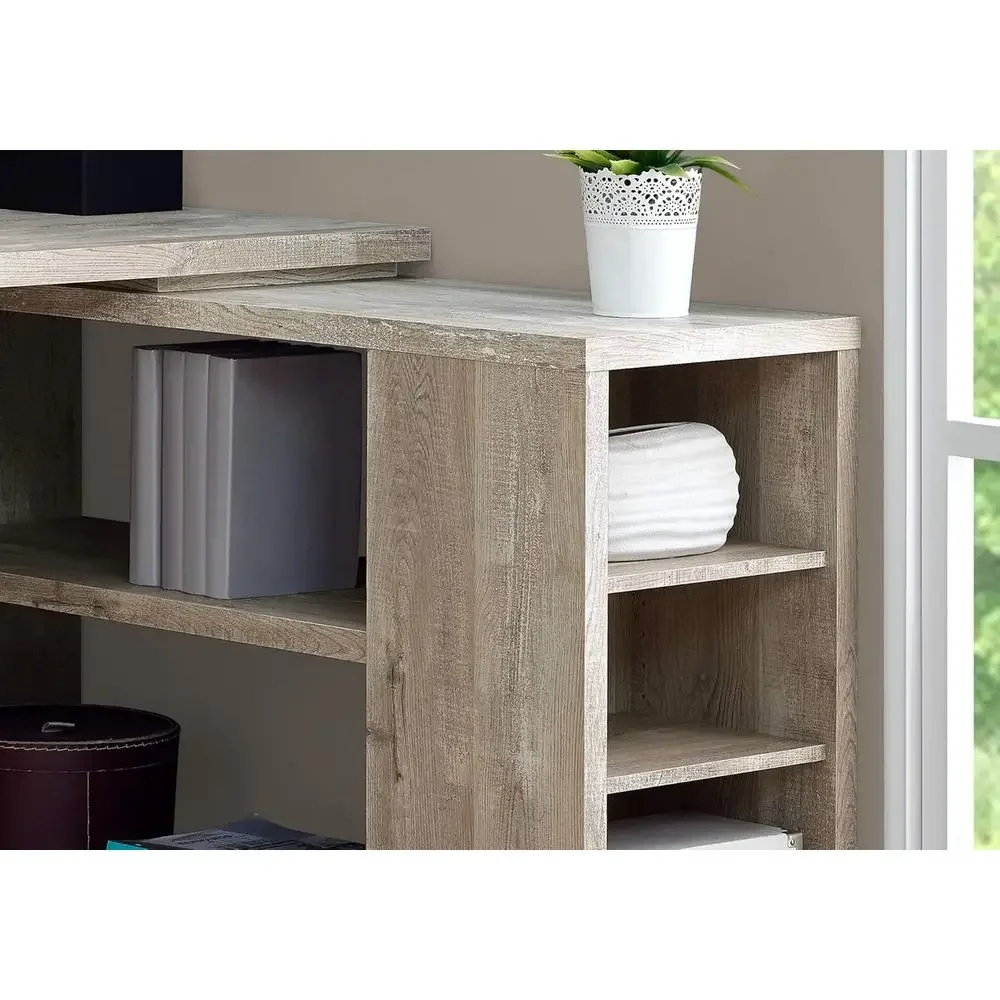 โต๊ะทำงานรูปตัว L ขนาด 60 นิ้ว - Home Office L Shaped Desk บทวิจารณ์และราคา