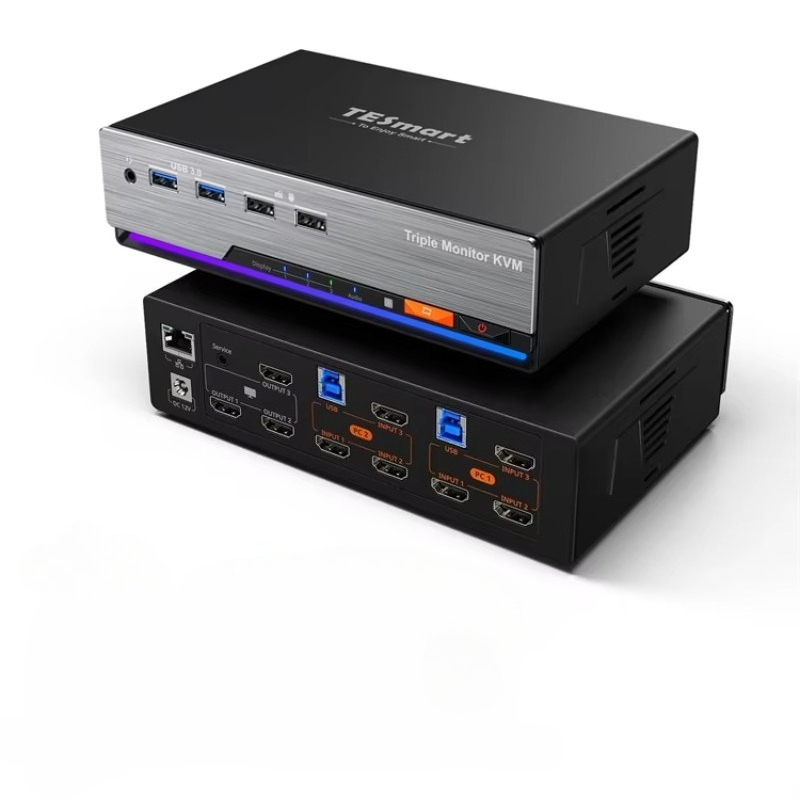 สวิตช์ KVM HDMI 4K 60Hz พร้อมต - Home Office Kvm Switch บทวิจารณ์และราคา