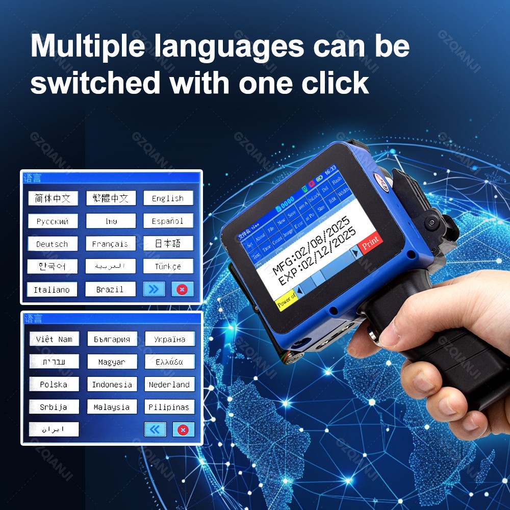 เครื่องพิมพ์อิงค์เจ็ทแบบมือถือ - Label Maker Machine บทวิจารณ์และราคา