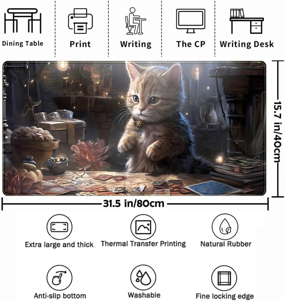 แผ่นรองเมาส์เกมมิ่งขนาดใหญ่พิเ - Mousepad Xl Extended บทวิจารณ์และราคา