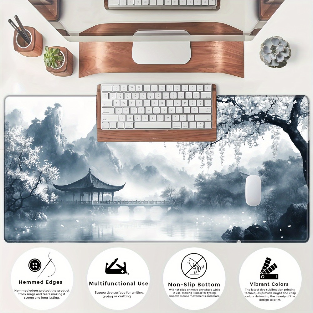 แผ่นรองเมาส์แบบขยายที่ได้แรงบั - Mousepad Xl Extended บทวิจารณ์และราคา