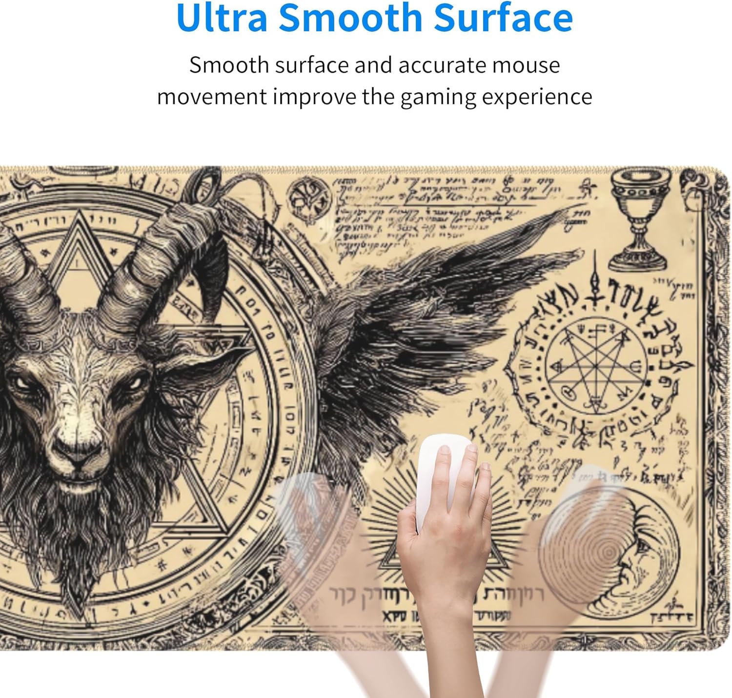 แผ่นรองเมาส์สำหรับเล่นเกมแบบขย - Mousepad Xl Extended บทวิจารณ์และราคา