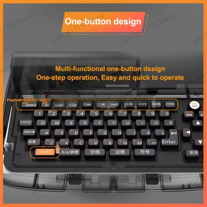 เครื่องพิมพ์แบบพกพา PT1010 สำห - Label Maker Machine บทวิจารณ์และราคา