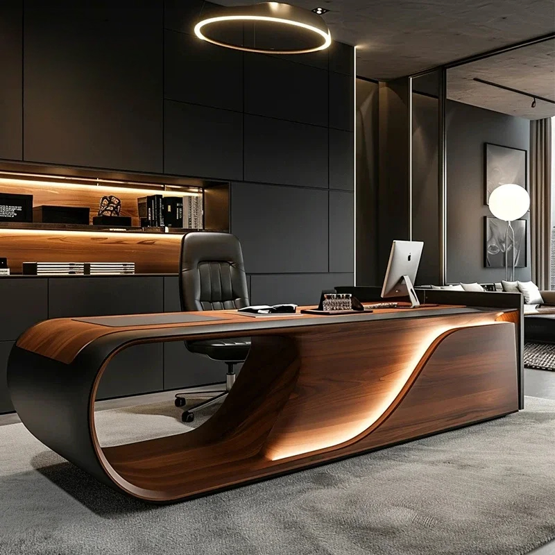 โต๊ะทำงานผู้บริหารระดับไฮเอนด์ - Home Office L Shaped Desk บทวิจารณ์และราคา