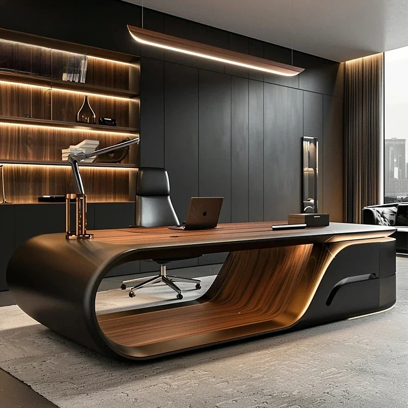 โต๊ะทำงานผู้บริหารระดับไฮเอนด์ - Home Office L Shaped Desk บทวิจารณ์และราคา