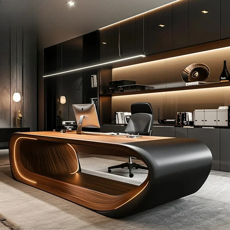 โต๊ะทำงานผู้บริหารระดับไฮเอนด์ - Home Office L Shaped Desk บทวิจารณ์และราคา