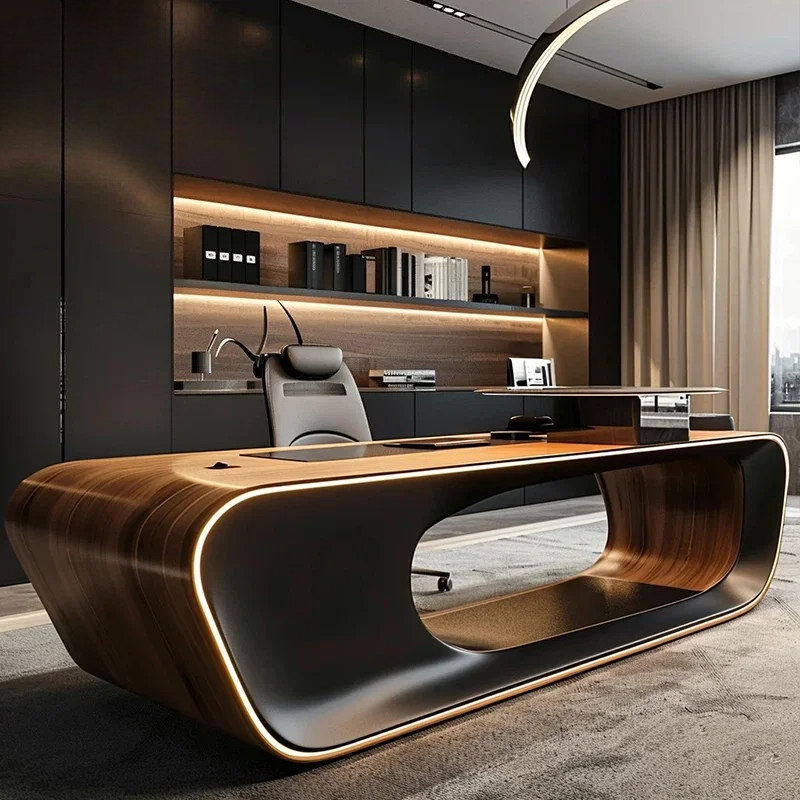 โต๊ะทำงานผู้บริหารระดับไฮเอนด์ - Home Office L Shaped Desk บทวิจารณ์และราคา