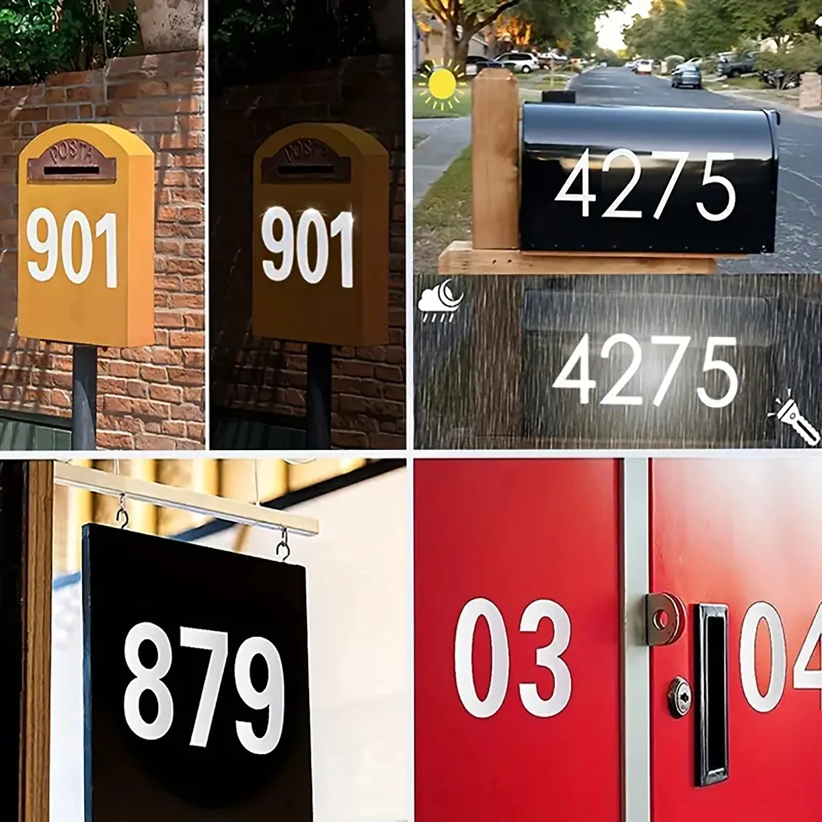 สติ๊กเกอร์ดิจิตอลสะท้อนแสง สติ - Address Home Office บทวิจารณ์และราคา