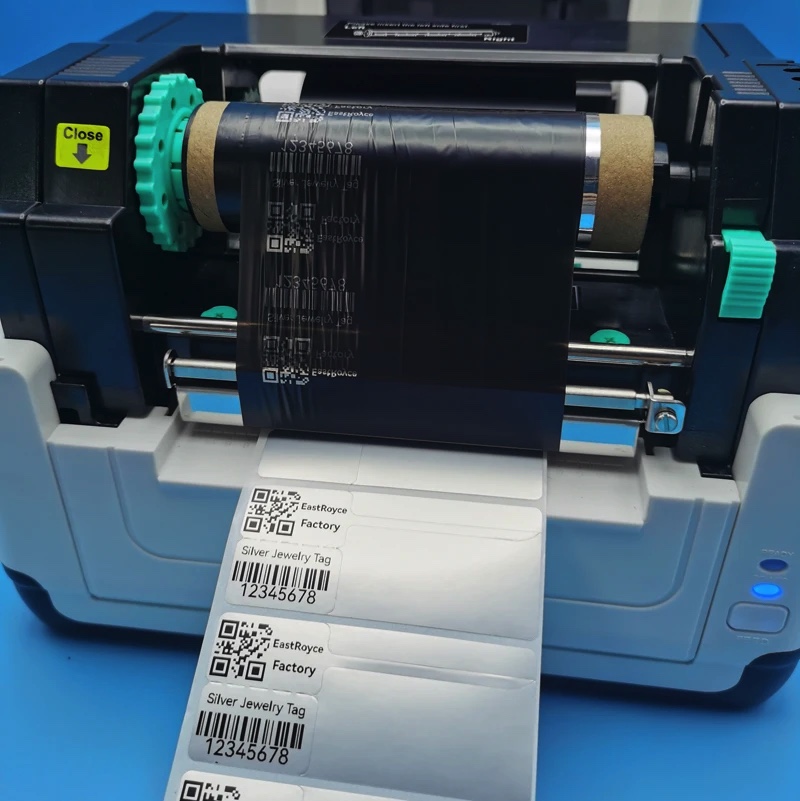 ริบบิ้นเรซิ่นแบบถ่ายโอนความร้อ - Label Maker Machine บทวิจารณ์และราคา