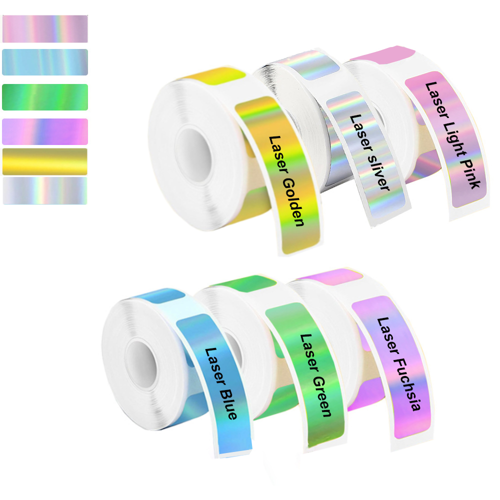 2 ม้วน 12*40 มม. โฮโลแกรมสติกเ - Label Maker Machine บทวิจารณ์และราคา